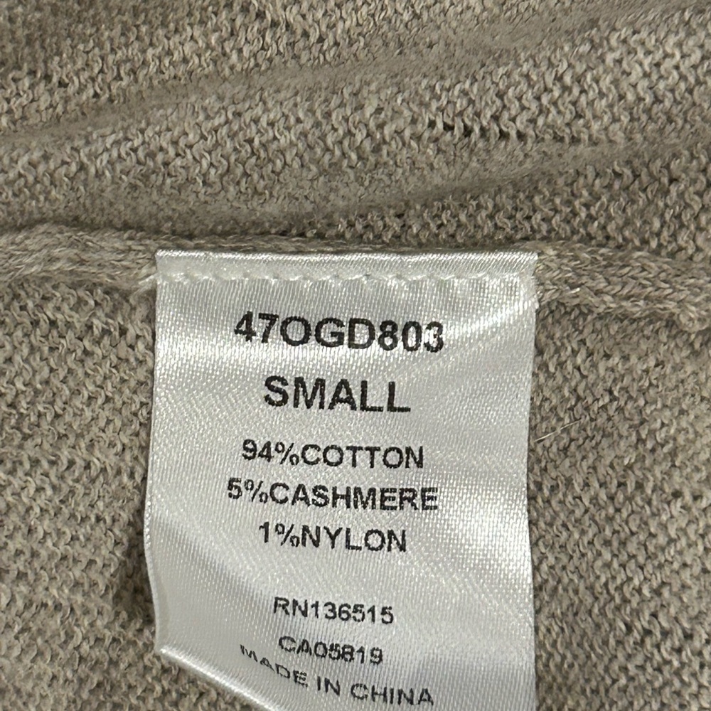 One Grey Day Ribbed Duster Cardigan Sweater - Picture 8 of 8